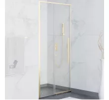 Душевая дверь RGW Stilvoll SV-12G 120 32321212-16 профиль Золото стекло прозрачное