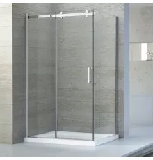 Душевой уголок RGW Tornado TO-44 160x80 профиль Хром стекло прозрачное