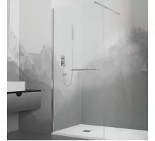 Душевая перегородка RGW Walk In WA-040 100 35104010-11 профиль Хром стекло прозрачное