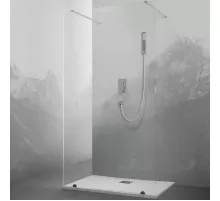 Душевая перегородка RGW Walk In WA-016 120 35101612-11 профиль Хром стекло прозрачное