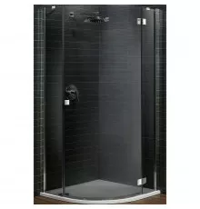 Душевой уголок Radaway Almatea PDJ 90x90 R 30702-01-05N профиль Хром стекло графит