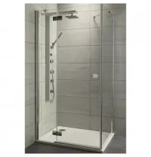 Душевой уголок Radaway Almatea KDJ 120x90 L 32144-01-01NL профиль Хром стекло прозрачное