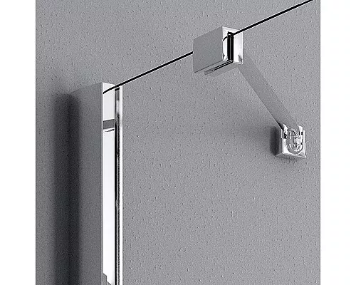 Заказать Душевая дверь Radaway Essenza New DWJ 100 L 385014-01-01L профиль Хром стекло прозрачное в магазине сантехники Santeh-Crystal.ru