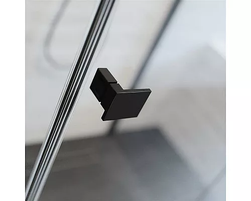 Приобрести Душевая дверь Radaway Essenza New KDJ 100 R 385040-54-01R профиль Черный стекло прозрачное в магазине сантехники Santeh-Crystal.ru