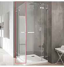 Душевая дверь Radaway Euphoria KDD 80 383061-01L профиль Хром стекло прозрачное