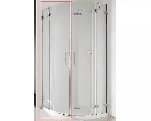 Заказать Душевая дверь Radaway Euphoria PDD 80 L 383002-01L профиль Хром стекло прозрачное в магазине сантехники Santeh-Crystal.ru