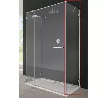 Душевая стенка Radaway Euphoria S2 80 383031-01 профиль Хром стекло прозрачное