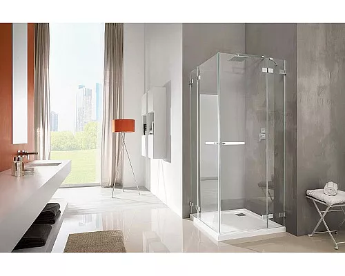 Приобрести Душевая дверь Radaway Euphoria KDD 80 383061-01R профиль Хром стекло прозрачное в магазине сантехники Santeh-Crystal.ru