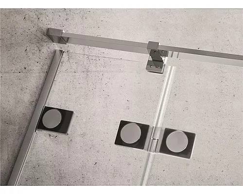 Приобрести Душевая дверь Radaway Euphoria KDD 80 383061-01R профиль Хром стекло прозрачное в магазине сантехники Santeh-Crystal.ru