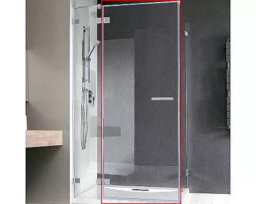 Приобрести Душевая дверь Radaway Euphoria KDJ 50 383512-01L профиль Хром стекло прозрачное в магазине сантехники Santeh-Crystal.ru