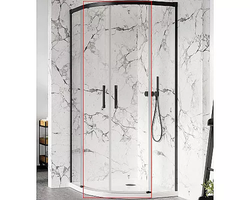 Заказать Душевая дверь Radaway Idea PDD 90 387139-01-01 стекло прозрачное в магазине сантехники Santeh-Crystal.ru