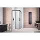 Приобрести Душевая дверь Radaway Idea Black KDJ 120 L 387042-54-01L профиль Черный стекло прозрачное в магазине сантехники Santeh-Crystal.ru