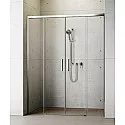 Душевая дверь в нишу Radaway Idea DWD 150x200 профиль Хром стекло прозрачное