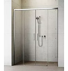 Душевая дверь в нишу Radaway Idea DWD 170x200 профиль Хром стекло прозрачное