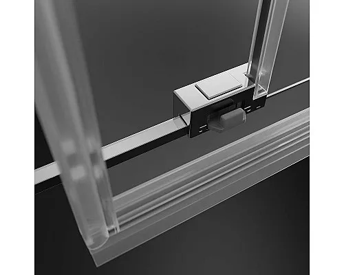 Приобрести Душевая дверь Radaway Idea KDD 100 L 387062-01-01L профиль Хром стекло прозрачное в магазине сантехники Santeh-Crystal.ru