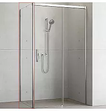 Душевая стенка Radaway Idea S1 100 L 387052-01-01L профиль Хром стекло прозрачное