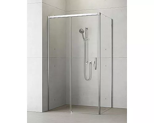 Заказать Душевая дверь Radaway Idea KDJ 120 L 387042-01-01L профиль Хром стекло прозрачное в магазине сантехники Santeh-Crystal.ru