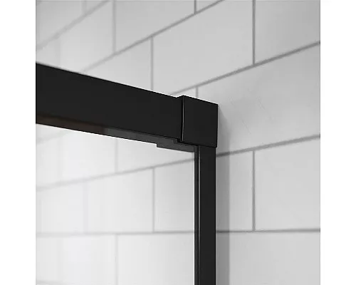Заказать Душевая дверь Radaway Idea Black DWJ 120 R 387016-54-01R профиль Черный стекло прозрачное в магазине сантехники Santeh-Crystal.ru