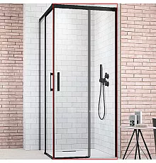 Душевая дверь Radaway Idea Black KDJ 110 R 387041-54-01R профиль Черный стекло прозрачное