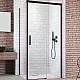 Приобрести Душевая дверь Radaway Idea Black KDJ 120 R 387042-54-01R профиль Черный стекло прозрачное в магазине сантехники Santeh-Crystal.ru