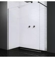 Душевая перегородка Radaway Modo New II 120 389124-54-01 профиль Черный стекло прозрачное