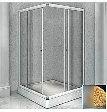 Душевой уголок Radomir 90x90 1-09-1-0-0-1181 профиль Белый стекло матовое