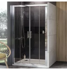 Душевая дверь Ravak 10° 10DP4 200 0ZKK0C00Z1 профиль Хром стекло Transparent