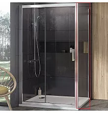 Душевая стенка Ravak 10° 10PS-90 9UV70U00Z1 профиль Сатин стекло Transparent