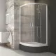 Купить Душевой уголок Ravak Blix BLCP4-90 Sabina 90x90 3B270140Z1 профиль Белый стекло Transparent в магазине сантехники Santeh-Crystal.ru