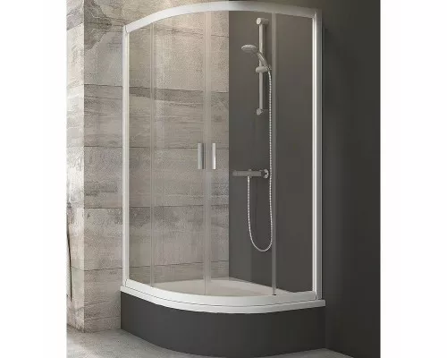Купить Душевой уголок Ravak Blix BLCP4-90 Sabina 90x90 3B270140Z1 профиль Белый стекло Transparent в магазине сантехники Santeh-Crystal.ru