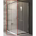 Душевая дверь Ravak Blix BLRV2K-120 1XVG0C00ZG профиль Хром стекло Grape