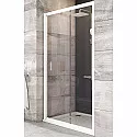 Душевая дверь Ravak Blix BLDP2-100 0PVA0100Z1 профиль Белый стекло Transparent