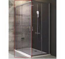 Душевая дверь Ravak Blix BLRV2К-110 1XVD0U00Z1 профиль Сатин стекло Transparent