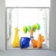 Купить Душевая дверь Ravak Blix BLDP4 150 0YVP0100Z1 профиль Белый стекло Transparent в магазине сантехники Santeh-Crystal.ru