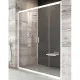 Купить Душевая дверь Ravak Blix BLDP4 150 0YVP0100Z1 профиль Белый стекло Transparent в магазине сантехники Santeh-Crystal.ru