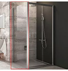 Душевая стенка Ravak Blix BLPS-100 9BHA0U00Z1 профиль Сатин стекло Transparent