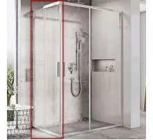 Душевая дверь Ravak Blix Slim BLSRV2K-100 X1XMA0C00Z1 профиль Хром стекло Transparent