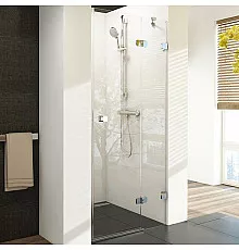 Душевая дверь Ravak Brilliant BSD2-100 A R 0UPAAA00Z1 профиль Хром стекло Transparent