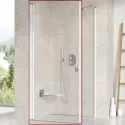 Душевая дверь Ravak Chrome CRV1-90 1QV70101Z1 профиль Белый стекло Transparent Душевая дверь Ravak Chrome CRV1-90 1QV70101Z1 профиль Белый стекло Transparent