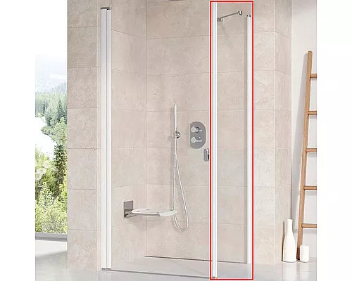 Заказать Душевая стенка Ravak Chrome CPS-90 9QV70100Z1 профиль Белый стекло Transparent в магазине сантехники Santeh-Crystal.ru