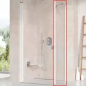 Душевая стенка Ravak Chrome CPS-100 9QVA0100Z1 профиль Белый стекло Transparent Душевая стенка Ravak Chrome CPS-100 9QVA0100Z1 профиль Белый стекло Transparent