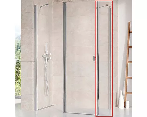 Заказать Душевая стенка Ravak Chrome CPS-80 9QV40C00Z1 профиль Хром стекло Transparent в магазине сантехники Santeh-Crystal.ru