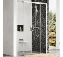 Душевая дверь Ravak Matrix MSD4-180 0WKY0U00Z1 профиль Сатин стекло Transparent