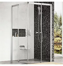 Душевой уголок Ravak Matrix MSRV4-100 100x100 1WVAAU00Z1 профиль Сатин стекло Transparent