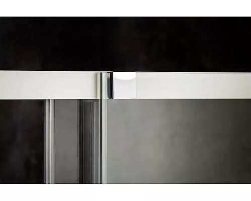 Приобрести Душевая дверь Ravak Matrix MSD2-100 L 0WLA0U00Z1 профиль Сатин стекло Transparent в магазине сантехники Santeh-Crystal.ru