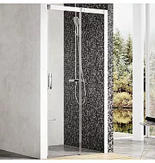 Душевая дверь Ravak Matrix MSD2-120 R 0WPG0100Z1 профиль Белый стекло Transparent