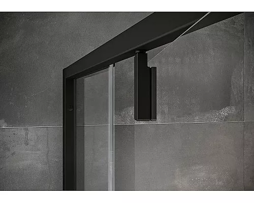 Приобрести Душевая дверь Ravak Nexty NDOP1-80 03O40300Z1 профиль Черный стекло Transparent в магазине сантехники Santeh-Crystal.ru