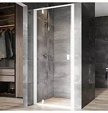 Душевая дверь Ravak Nexty NDOP1-80 03O40101Z1 профиль Белый стекло Transparent