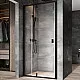 Приобрести Душевая дверь Ravak Nexty NDOP2-100 03OA0300Z1 профиль Черный стекло Transparent в магазине сантехники Santeh-Crystal.ru