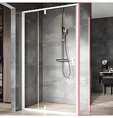 Душевая стенка Ravak Nexty NPS-80 90O40100Z1 профиль Белый стекло Transparent